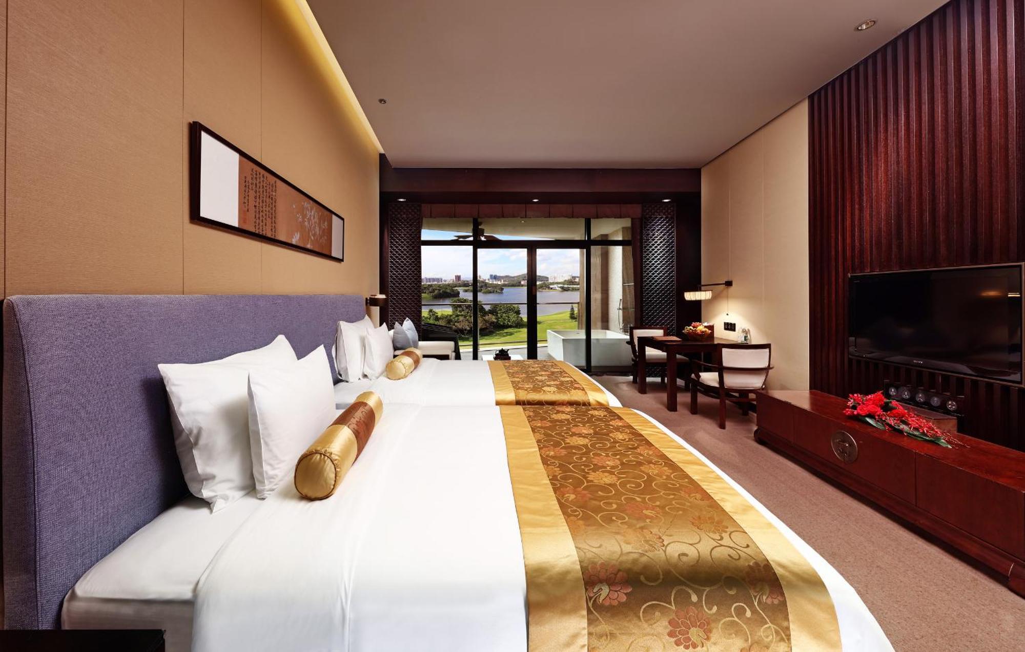 Shenzhen Castle Hotel Bagian luar foto